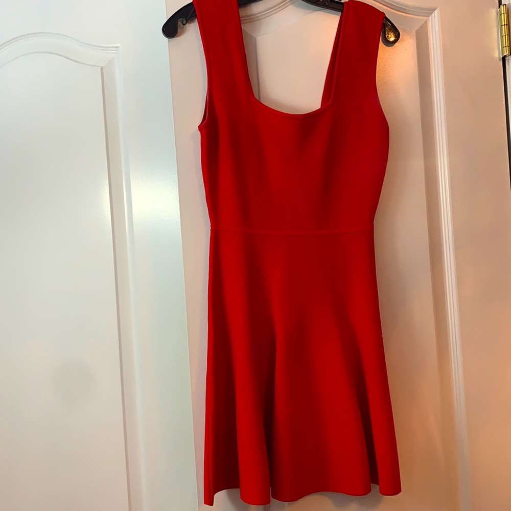 Red dress